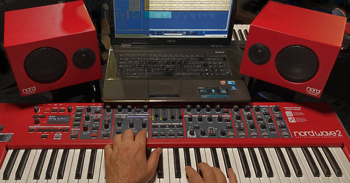 NORD Piano Monitor V2, è un sistema d'ascolto di qualità, 2 vie con woofer da 4 1/2