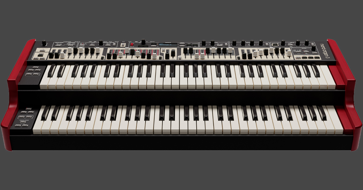 Nord Organ 3 torna disponibile con una serie di importanti nuove implementazioni nella timbrica, nel design e nelle prestazioni. 