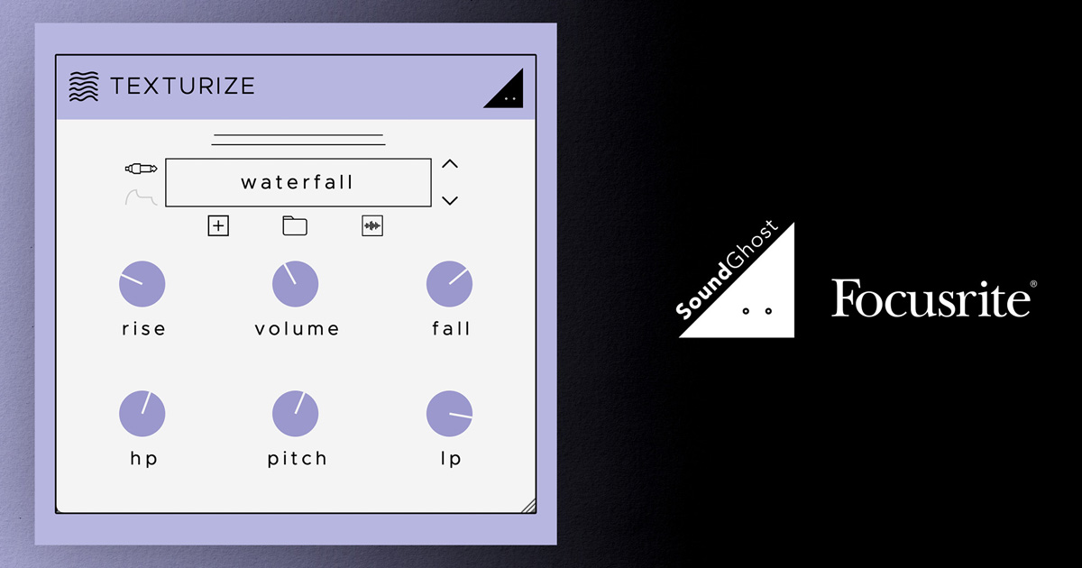 SoundGhost TEXTURIZE Gratis per gli utenti Novation e Focusrite