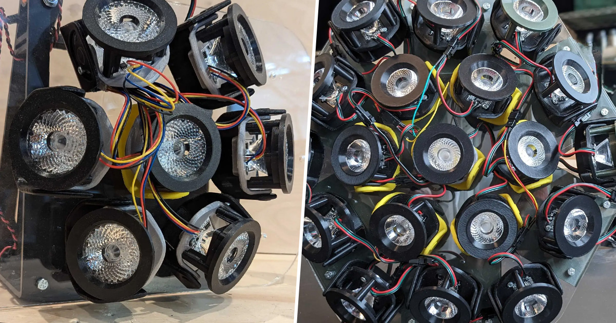alcune foto dei prototipi di lightboks durante la fase di sviluppo