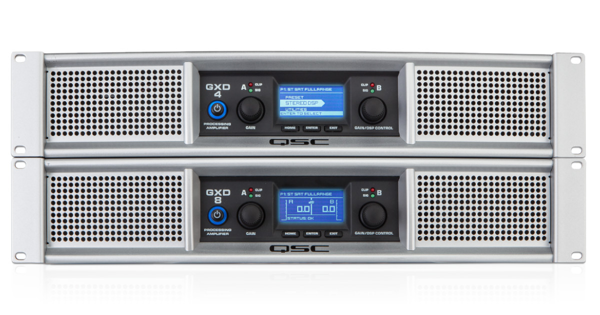 amplificatori QSC serie GXD