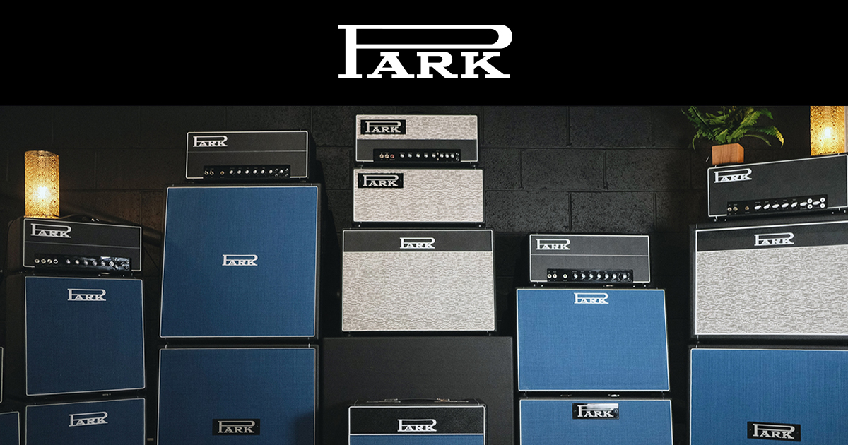 Park è un marchio di amplificatori e cabinet handwired che fa parte della famiglia Hiwatt, distribuito in Italia da Algam Eko.