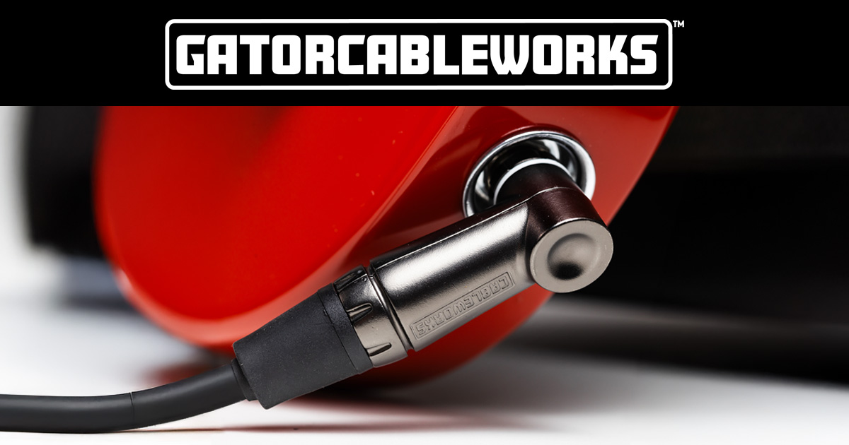 Gator Cableworsk è un marchio della famiglia Gator che realizza cavi creati da musicisti per musicisti e professionisti, dotati di conduttori e connettori di alta qualità e sistemi brevettati o in attesa di brevetto. Cableworks è distribuito in Italia da Algam Eko.