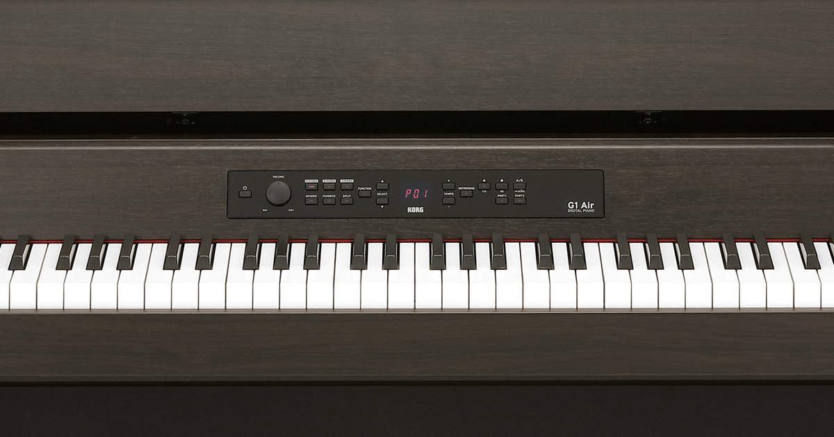 G1B-AIR BR utilizza il rinomato Keybed 88 tasti pesati RH3, lo stesso utilizzato con successo sulle tastiere professionali come la workstation Nautilus-88 o il piano Stage SV-2 G1B-AIR BR utilizza il rinomato Keybed 88 tasti pesati RH3, lo stesso utilizzato con successo sulle tastiere professionali come la workstation Nautilus-88 o il piano Stage SV-2