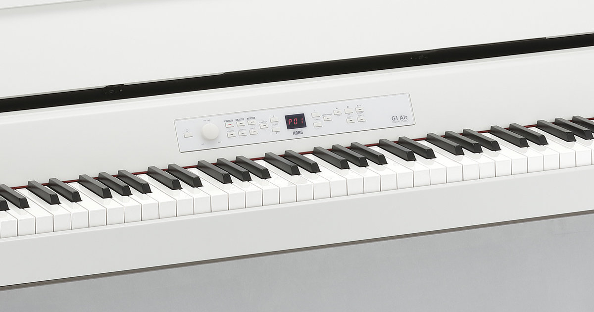 Il nucleo sonoro di KORG G1B-AIR WH Ã¨ composto da tre pianoforti da concerto di fama mondiale, ognuno con il suo carattere unico