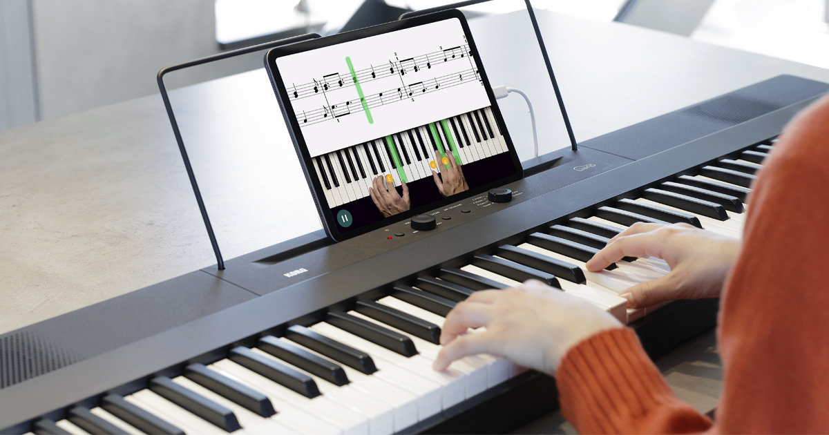 KORG Liano Ã¨ compatto leggero completo, permette di esercitarti o suonare realmente ovunque 