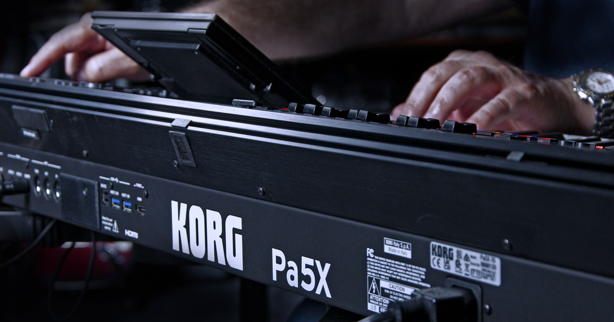 Riparte Il KORG Pa5X Top Arranger Keyboard Demo Tour 2024   KORG Pa5X 1200x630 33 News Upgrade 