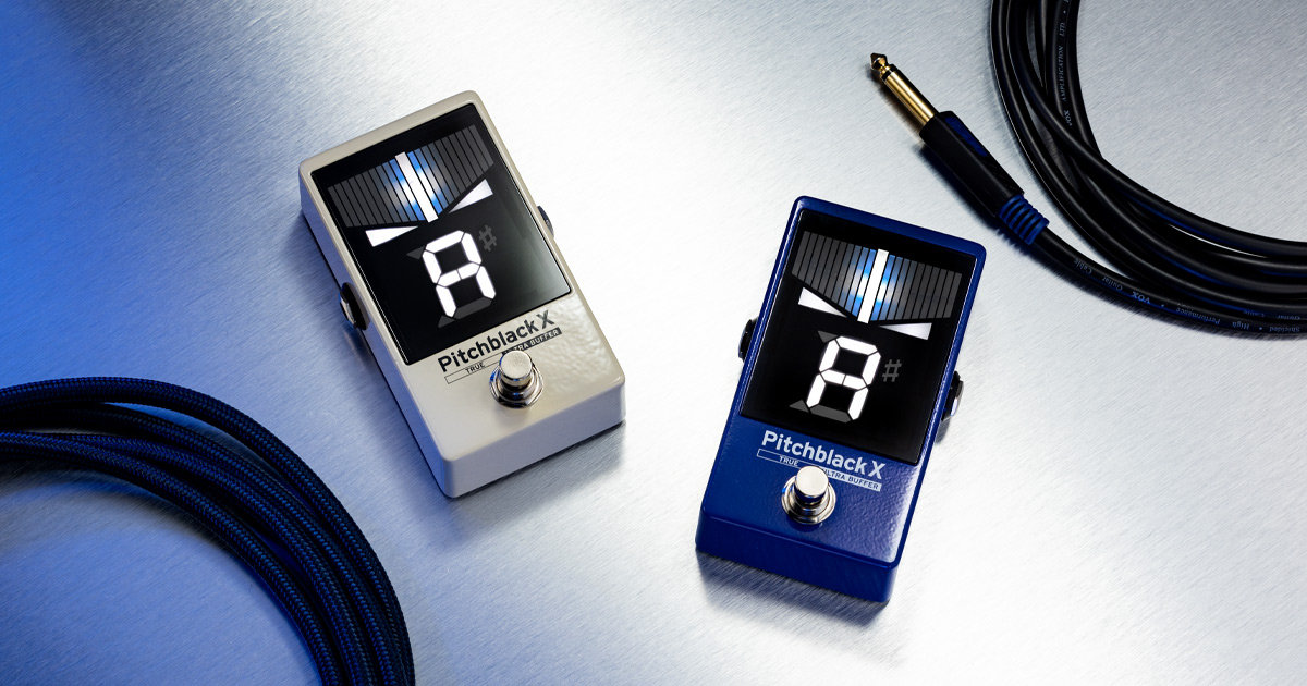 Pitchblack X BL accordatore cromatico a pedale per chitarra KORG è la soluzione più avanzata per l'accordatura sul palco e in studio. Pitchblack X BL accordatore cromatico a pedale per chitarra KORG è la soluzione più avanzata per l'accordatura sul palco e in studio.