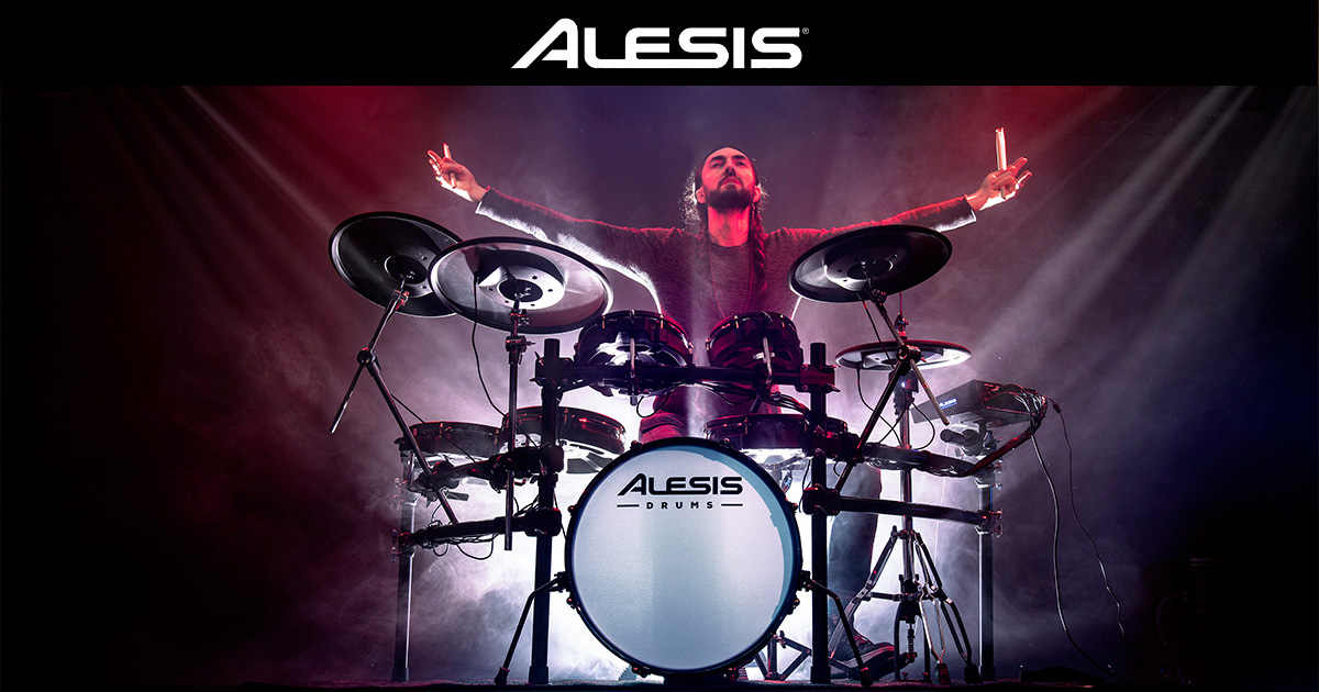 Alesis: Batterie, Percussioni Elettroniche e strumentazione da studio