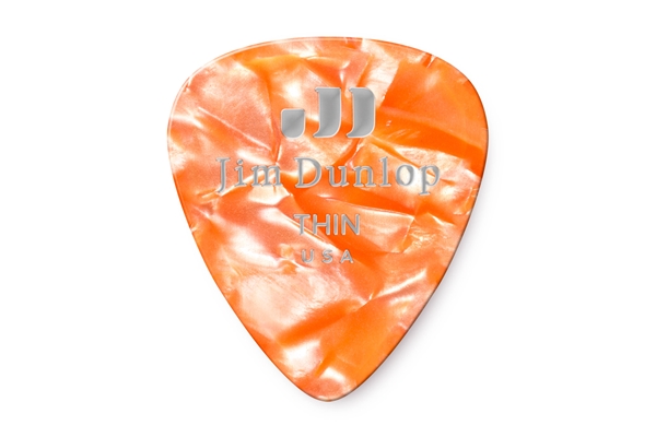 Dunlop - 483R#08 Orange Perloid - Thin