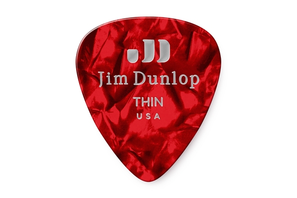 Dunlop - 483R#09 Red Perloid - Thin