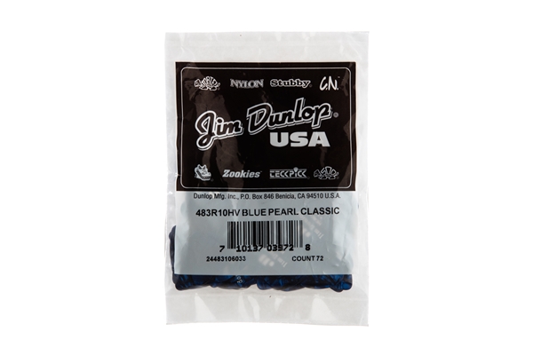 Dunlop - 483R#10 Blue Perloid - Heavy