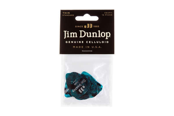 Dunlop - 483P#11 Turquoise Perloid - Thin