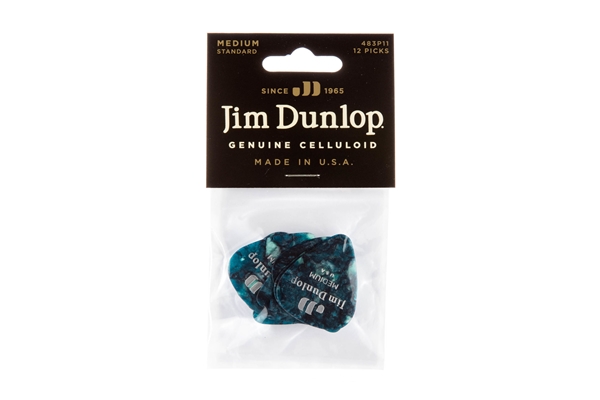 Dunlop - 483P#11 Turquoise Perloid - Medium