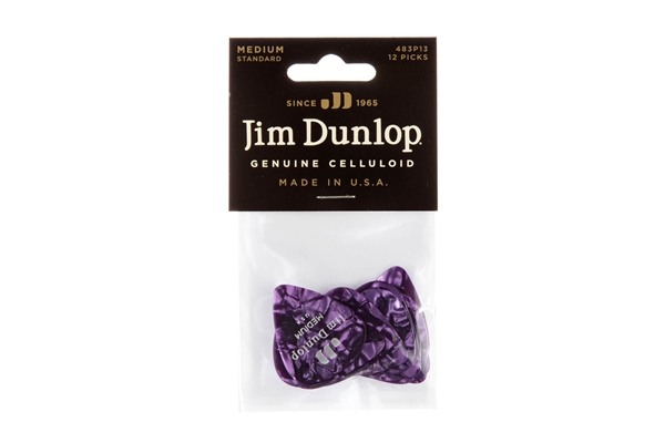 Dunlop - 483P#13 Purple Perloid - Medium