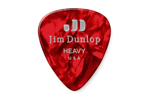 Dunlop - 483P#09 Red Perloid - Heavy