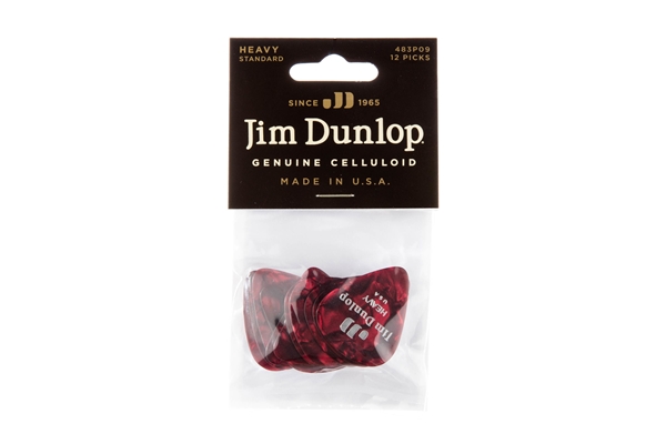 Dunlop - 483P#09 Red Perloid - Heavy