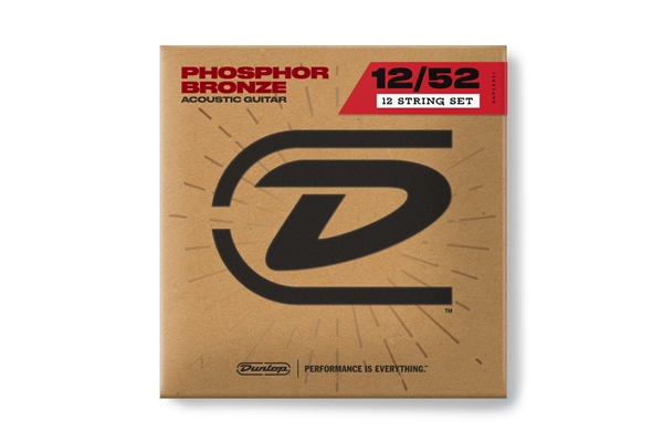 Dunlop - DAP1252J Acoustic Phosphor Bronze, Medium Set/12