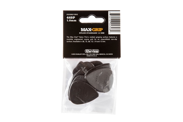 Dunlop - 449P1.0 Max Grip Standard 1.0mm