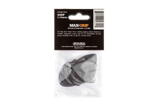 Dunlop - 449P1.14 Max Grip Standard 1.14mm