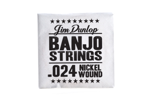 Dunlop - DJN24 .024, Confezione 12 corde singole