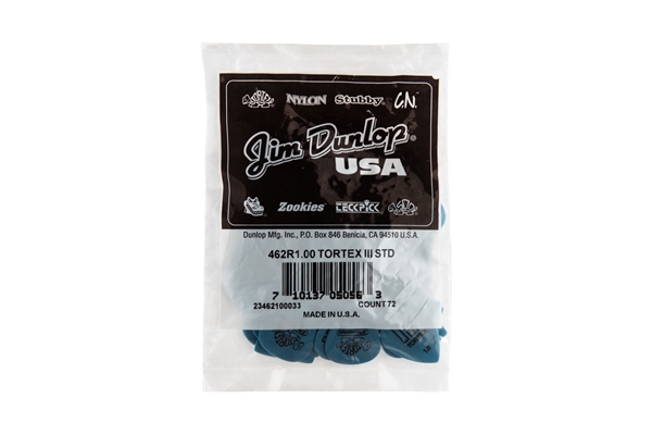 Dunlop - 462R Tortex III Blue 1.0