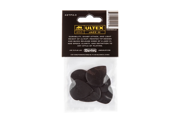 Dunlop - 427P2.0 Ultex Jazz III 2.0