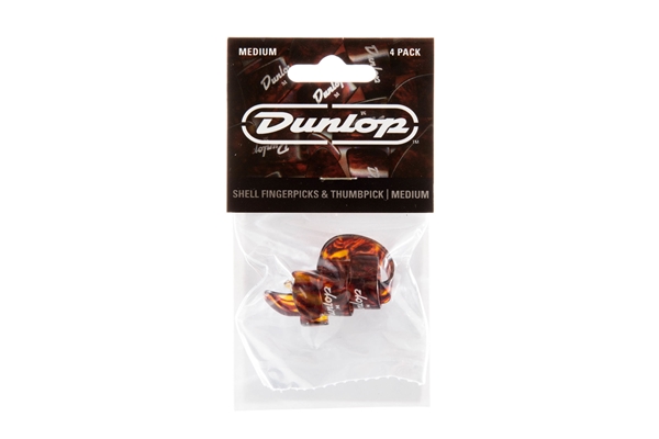 Dunlop - 9010TP 3FINGER & 1THUMB MED - PLAYER'S PACK 4 PLETTRI