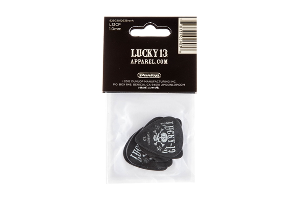 Dunlop - L13CP1.0 Lucky 13 1.0mm Player/6