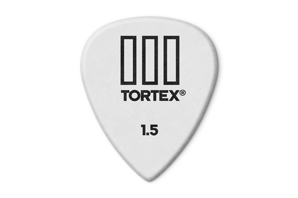 Dunlop - 462P Tortex III White 1.50