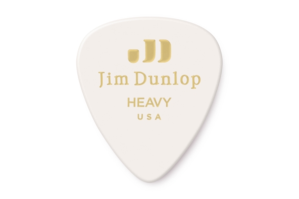 Dunlop - 483P#01 White Classic - Heavy