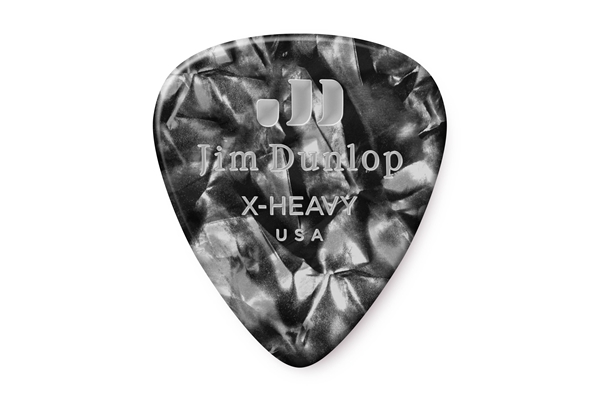 Dunlop - 483P#02 Black Perloid - Extra Heavy