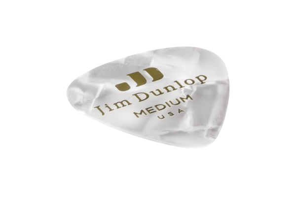 Dunlop - 483P#04 White Perloid - Medium