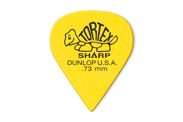 Dunlop - 412R.73 Tortex Sharp Yellow