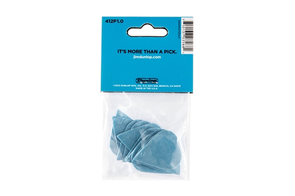 Dunlop - 412P1.0 Tortex Sharp Blue