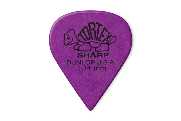 Dunlop - 412P1.14 Tortex Sharp Purple