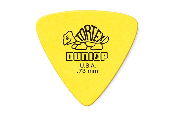 Dunlop - 431R Tortex Triangle Yellow .73