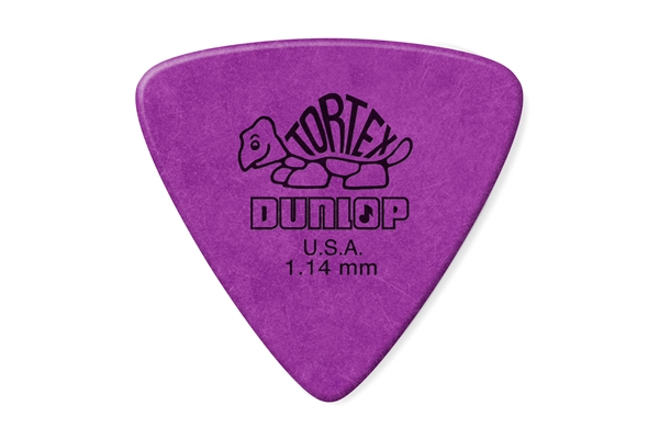 Dunlop - 431R Tortex Triangle Purple 1.14