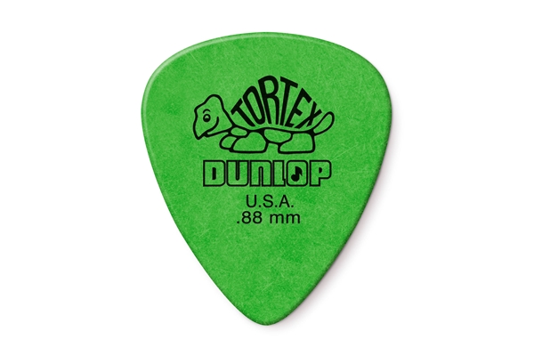 Dunlop - 418R Tortex Standard Green .88