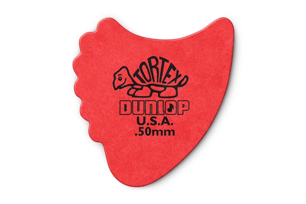 Dunlop - 414R Tortex Fin Red .50