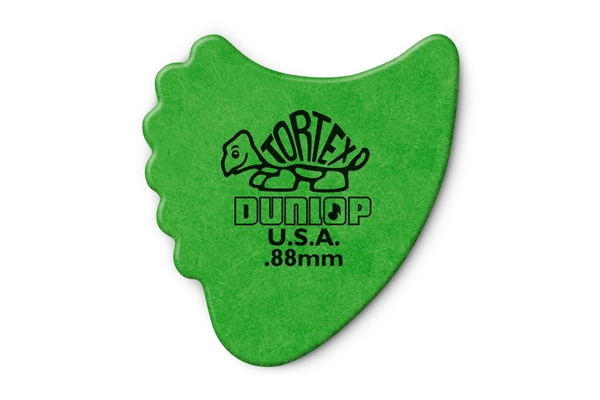 Dunlop - 414R Tortex Fin Green .88