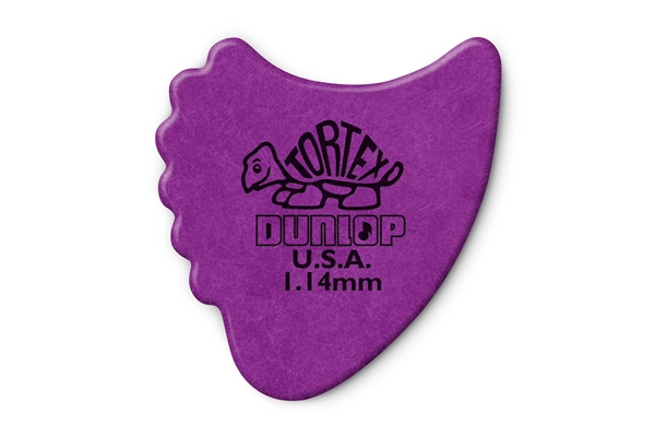 Dunlop - 414R Tortex Fin Purple 1.14