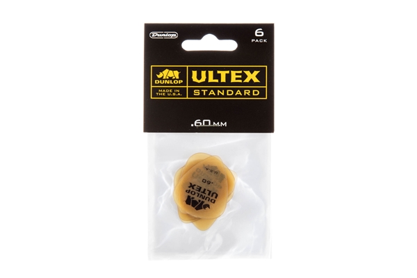 Dunlop - 421P.60 Ultex Standard .60mm Player's Pack/6