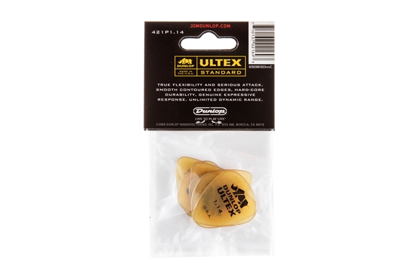 Dunlop - 421P1.14 Ultex Standard 1.14mm Player's Pack/6