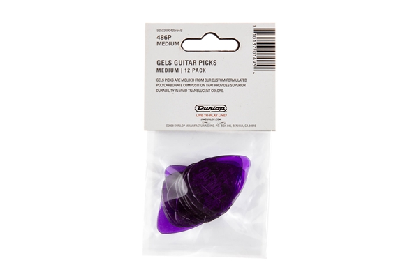 Dunlop - 486PMD Gels Purple Medium