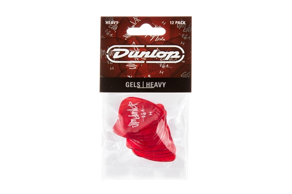 Dunlop 486PHV Gels Red Heavy