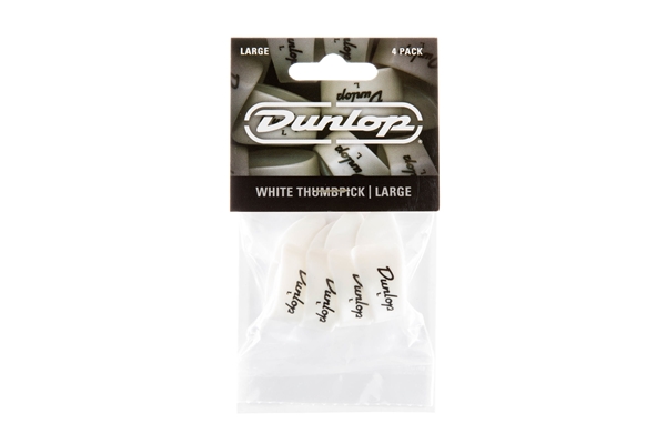 Dunlop 9003P THUMB LARGE - PLAYER'S PACK 4 PLETTRI