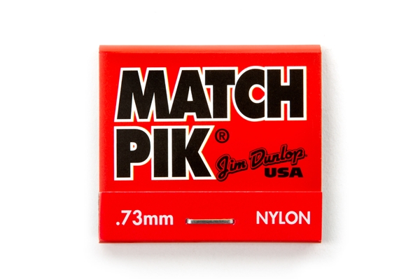 Dunlop - 448R.73 Match Piks Nylon Medium Gray .73mm