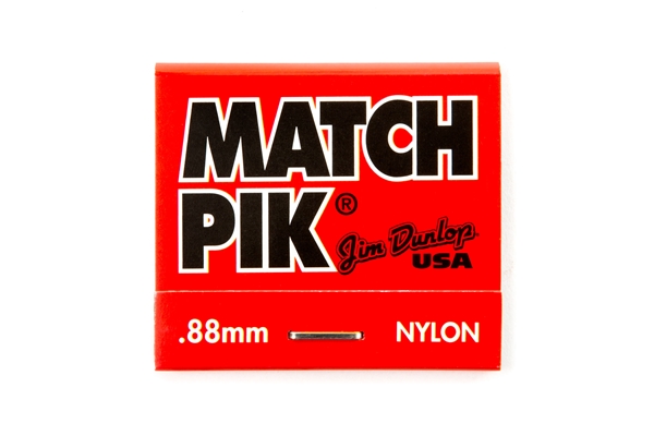 Dunlop - 448R.88 Match Piks Nylon Dark Gray .88mm