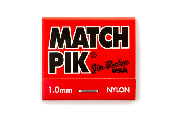 Dunlop - 448R1.0 Match Piks Nylon Black 1.00mm